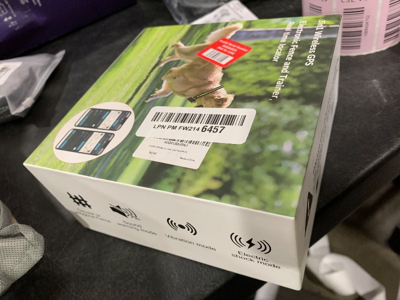 Photo 1 of E-FENCE GPS Electronic Fence Dog Tracker/Training Collar/ 3-in-1 Wireless Dog Collar Fence System, Electric Dog Smart Collar,Pet Containment System,Outdoor Use Only(2PACK)