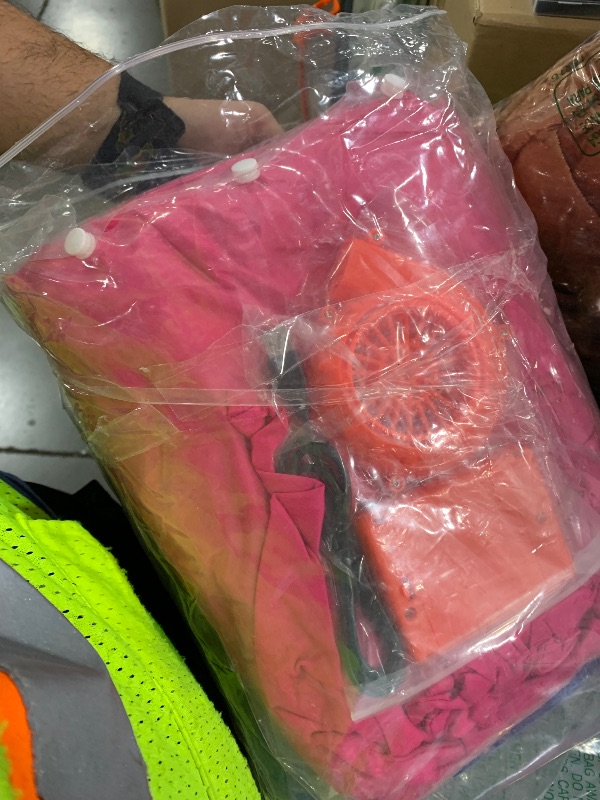 Photo 1 of Haysandy 3 Pcs Halloween Inflatable Costume Adult Blow up Costumes Inflatable Full Body Bubble Fat Suit for Men Women(Blue, Purple, Rose Red)