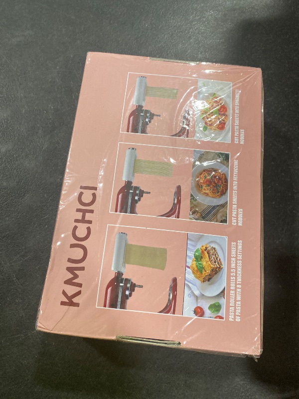 Photo 1 of Pasta Maker 3-in-1 Attachment for KitchenAid Stand Mixers, Including Fettuccine and Spaghetti Cutter, Pasta Sheet Roller, Pasta Maker Accessories and Cleaning Brush