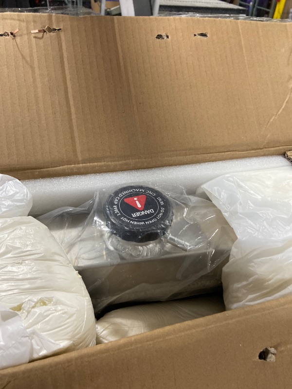 Photo 1 of EGINCOOLER 3 Row Core Aluminum Radiator for 1972-1986 Jeep CJ5 CJ6 CJ7 GM Chevy V8 Engine at/MT All Aluminum 3 Core Radiator 1973 1974 1975 1976 1977 1978 1979 1980 1981 1982 1983