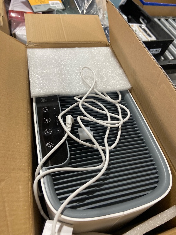 Photo 1 of Air Purifiers for Home Large Room, Cover Up to 2400 Ft² with True HEPA Filter, Smart Mode, PM2.5 Air Quality Display, 22dB Sleep Mode, Aromatherapy with 2X-Purification & 360°Air Outlet, HAP603