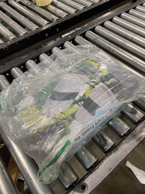 Photo 1 of Roykaw Cool Golf Cart Seat Cover, TXT Seat Covers with Breathable Material, Universal Compatible with EZGO TXT Front Seat, Double-Layer Fabric for Non-Slip and Comfortable