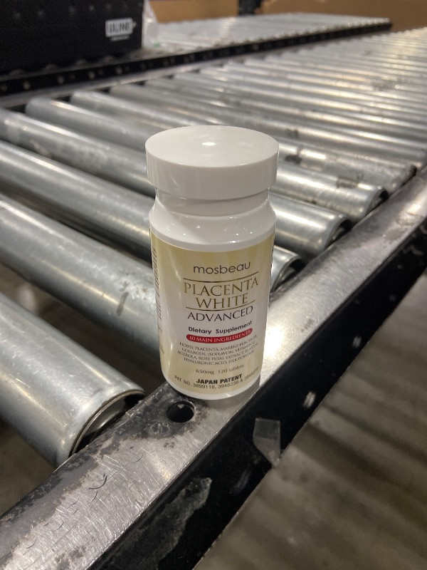 Photo 1 of Mosbeau Placenta White Advanced Supplement for Skin Whitening 2015 Japan Patented Twice As Effective As Glutathione (120 Tablets)