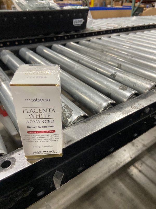 Photo 1 of Mosbeau Placenta White Advanced Supplement for Skin Whitening 2015 Japan Patented Twice As Effective As Glutathione (120 Tablets)