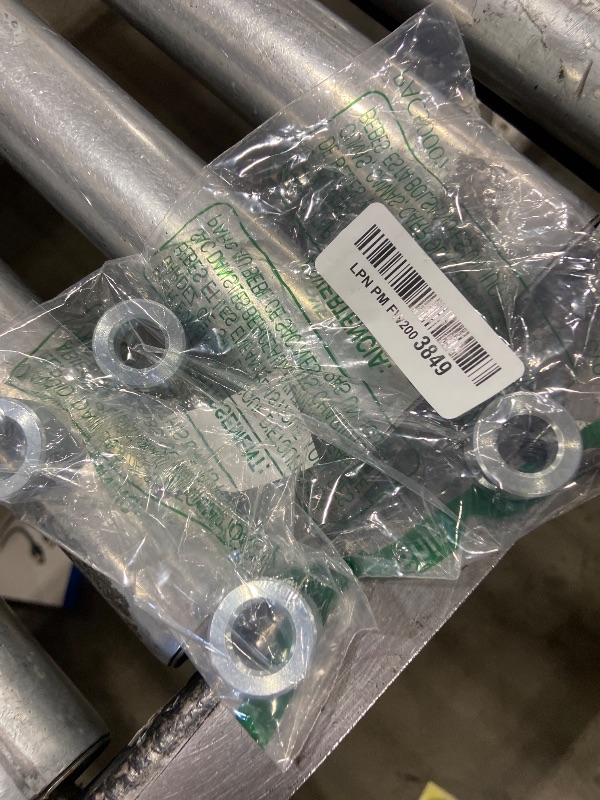 Photo 1 of (4-Pack) 5/8” Bore Solid Steel Shaft Collars with Zinc Plated Coating - Durable Shaft Collars Suitable for Machinery and Industrial Use