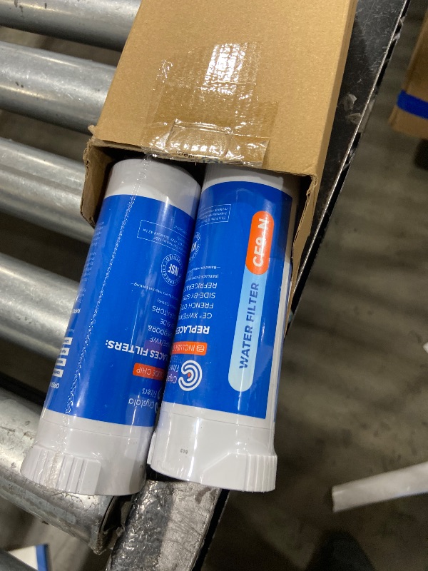 Photo 1 of Crystala Filters Water Filter Compatible with XWFE (Built-in CHIP), Replacement for GE XWFE, XWF Refrigerator Water Filter Pack of 2