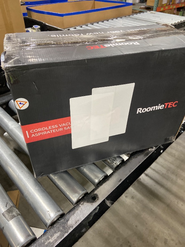 Photo 1 of Roomie Tec StickVac Cordless Vacuum Cleaner for Home – 2200mAh Battery, High Suction Power, Lightweight & Self-Standing Design, with HEPA Filter and LED Lights - for Floors, Cars & Dorm Cleaning