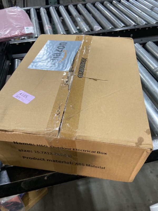 Photo 1 of Namunanee Outdoor Electrical Junction Box, ABS Water Resistant Enclosure with Internal Mounting Panel & Hinged Cover, 15.7" H* 11" L* 5.9" W