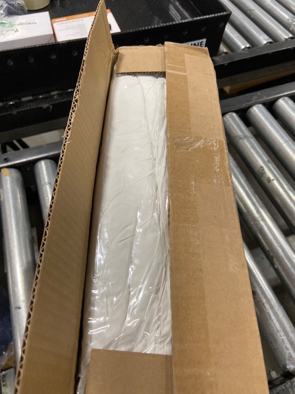 Photo 1 of APSMILE Lightweight Down Feather Fibers Comforter Oversized King Size - Cooling Bed Comforter, Hotel Collection High Fill-Power Thin Duvet Insert for Warm Weather/Hot Sleepers, 120x98, White