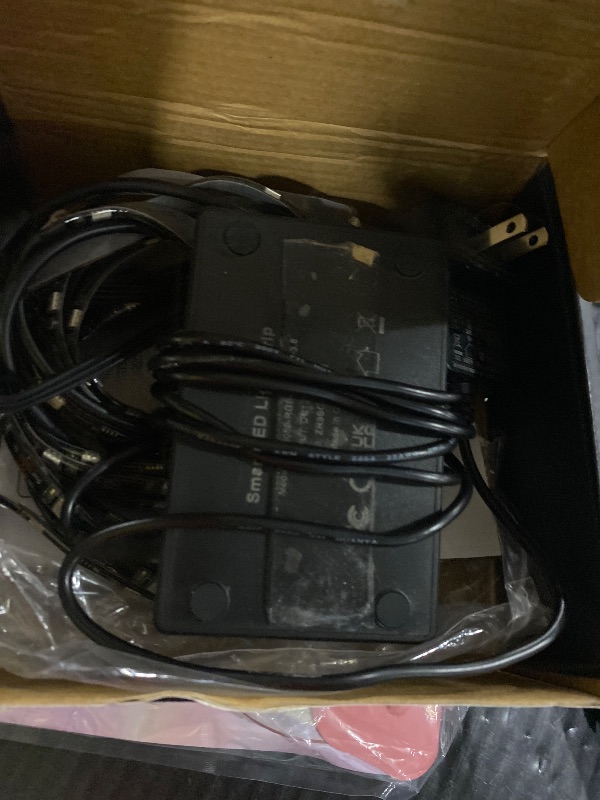 Photo 1 of deerdance Smart TV LED Backlight with HDMI2.0 4K60Hz Sync, LED Strip Lights & App Controlled Color Changing for 55-65 inch TVs.