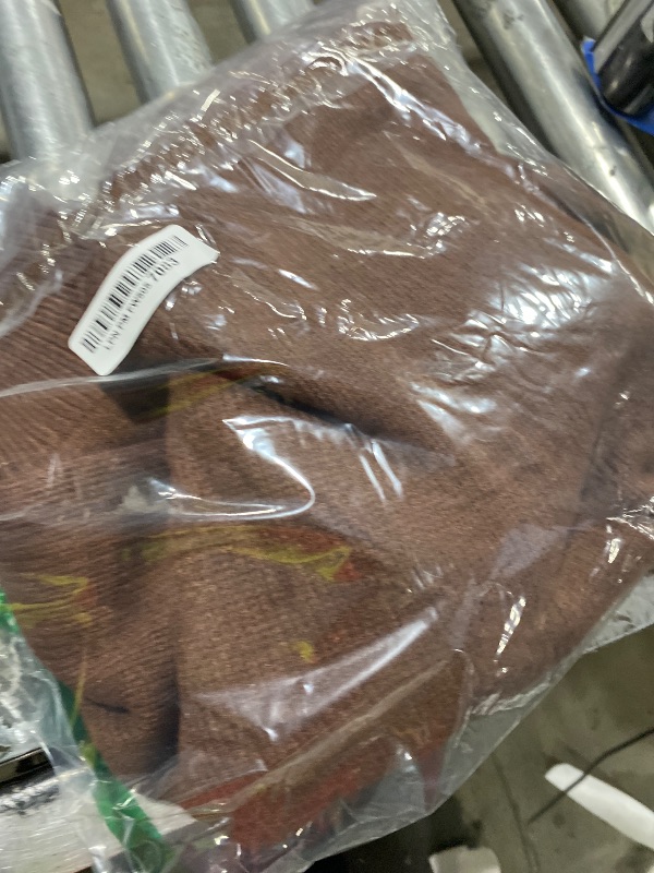 Photo 1 of **USED** SUUKSESS Women Oversized Long Sleeve Pullover Sweater 2025 Fall Winter Crew Neck Jumper Tops (Cocoa Brown,L)