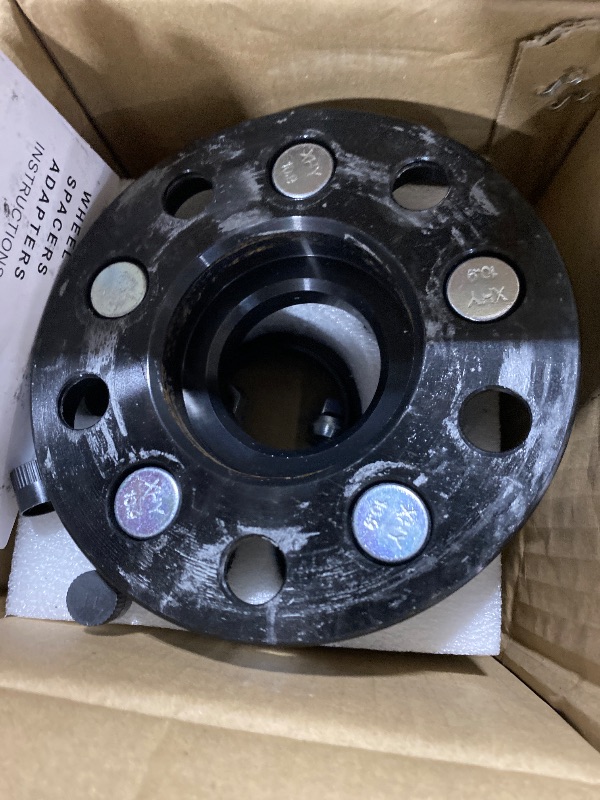 Photo 1 of Customadeonly 5x120 to 5x112 Hubcentric Wheel Adapters Black (2pcs 20mm Thick) | 72.6mm to 57.1mm Bore | M14x1.5 Studs | Compatible for BMW Owners & Custom Wheel Fitment