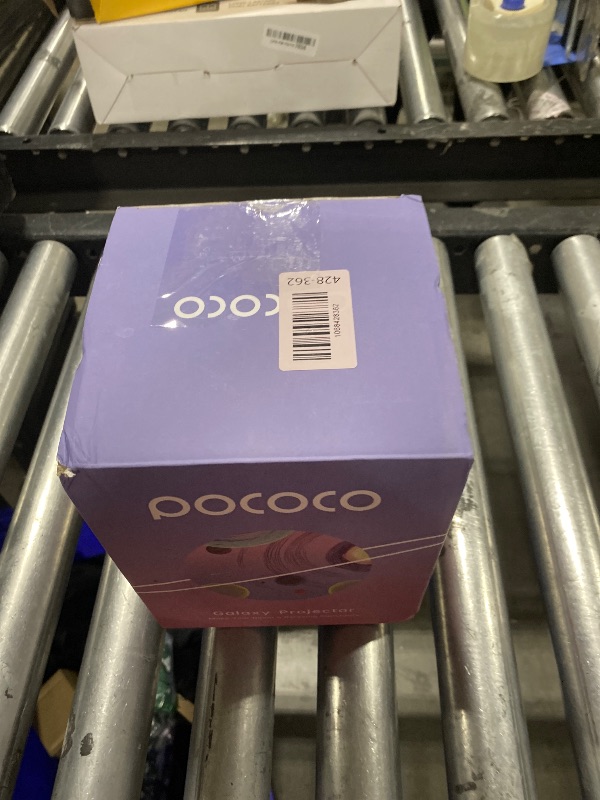 Photo 1 of POCOCO Galaxy Star Projector with 2M-Pixel Lens & 5K Discs | Home Planetarium Projector for Relaxation, Study, and Sleep Aid | Includes 2 Films | Ideal Gift