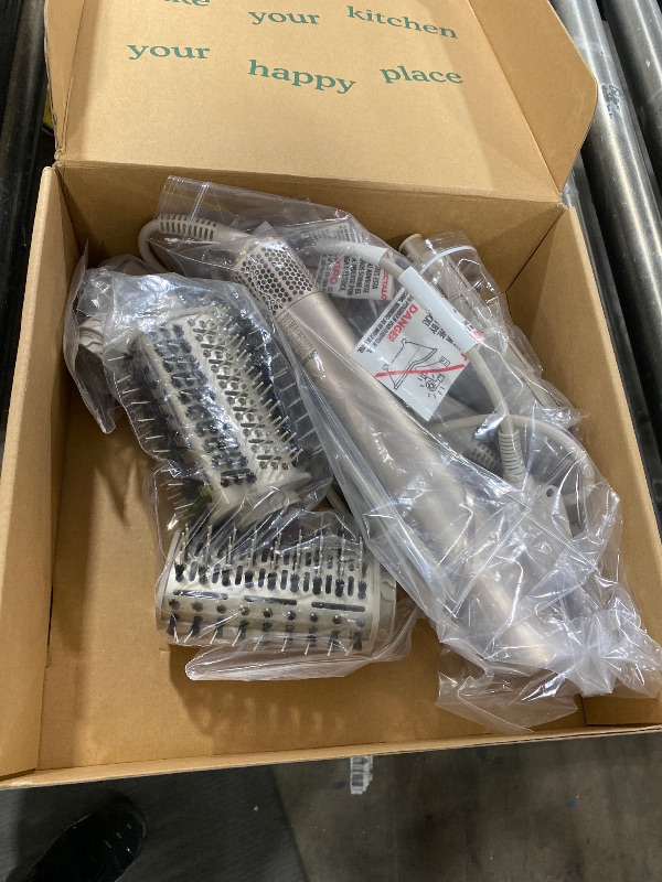 Photo 1 of Shark FlexStyle Air Styling & Drying System, Powerful Hair Dryer Brush & Multi-Styler with Auto-Wrap Curlers, Paddle Brush, Oval Brush, Concentrator Attachment, Stone, HD430