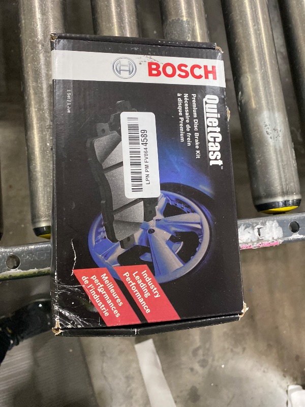 Photo 1 of BOSCH BC1625 QuietCast Premium Ceramic Disc Brake Pad Set - Compatible with Select Acura ILX, RDX, RLX; Honda Civic; FRONT