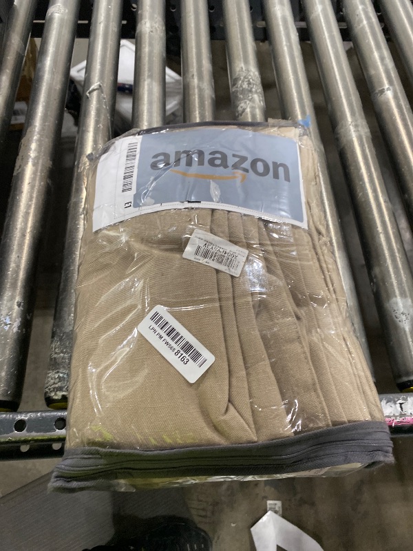 Photo 1 of Flax Linen Curtains 108 Inches Long Pinch Pleat for Living Room Dining 2 Panels Tan Khaki Greyish Brown Light Filtering Privacy 108 Inch Pleated Drapes Hooks Rings Back Tab for Sliding Door Bedroom