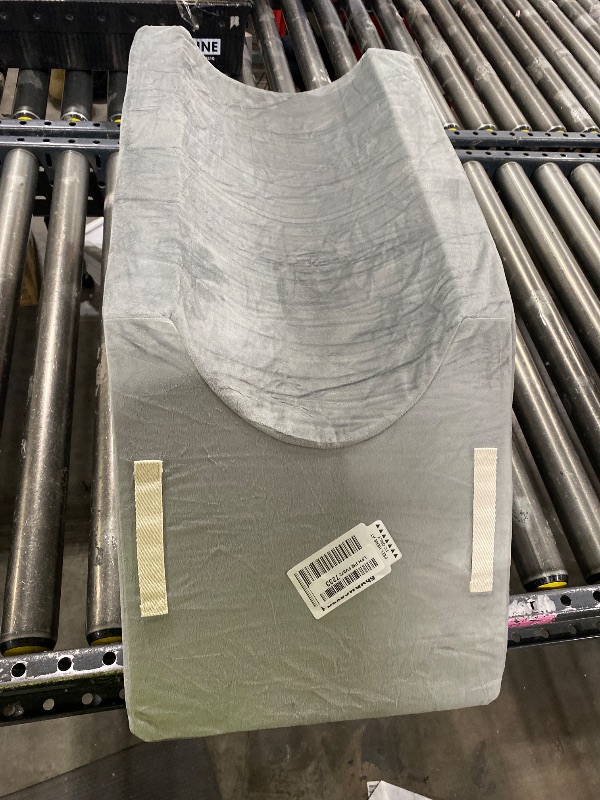 Photo 1 of LightEase Memory Foam Leg Support and Elevation Pillow w/Dual Handles for Surgery, Injury, or Rest