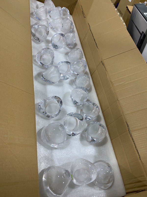 Photo 1 of dolria 24-Lights Modern Rectangular Crystal Chandelier LED Raindrop Ceiling Pendant Light Crystal Lighting Fixture for Living Room Hotel Staircase Hallway Foyer Entryway Bedroom Black