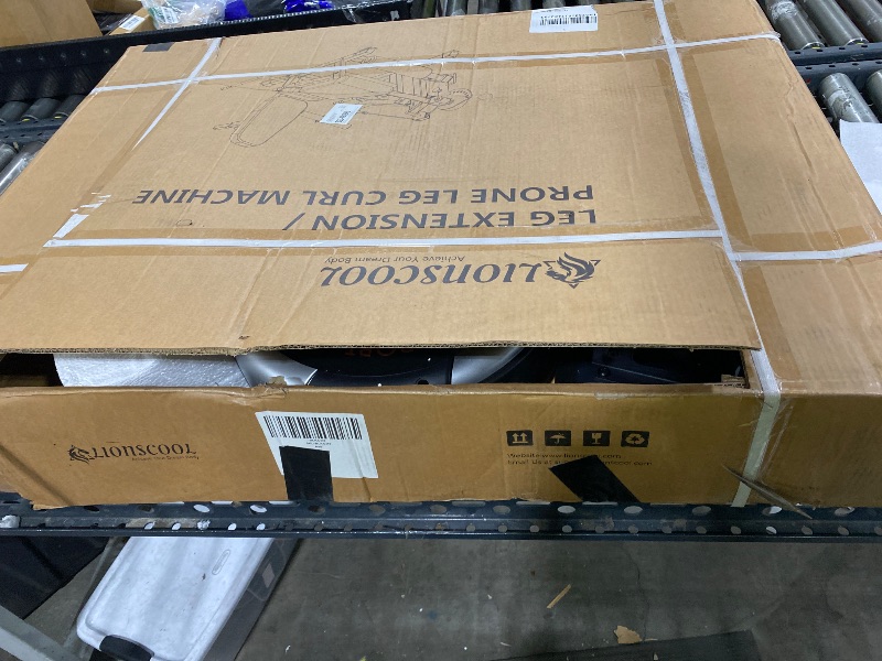 Photo 1 of PASYOU Leg Press Machines for Home Gym, Adjustable Weight Bench with Leg Extension Machine, Leg Workout Equipment Compatible with 1'' and 2'' Weight Plates