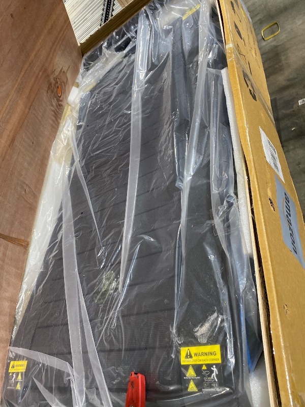 Photo 1 of minor damage ----------ERGOLIFE Curved Treadmill with Non-Electric Motorized, 2-in-1 Folding Treadmill with APP for Home Workout, Compact Manual Walking Pad, Office Running Machine with LCD Display