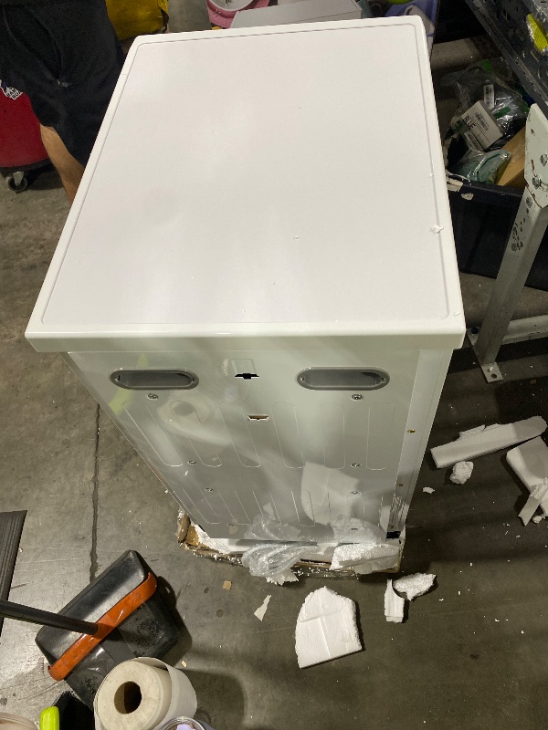 Photo 1 of HAMILTON BEACH Portable Dishwasher with Wheels, 19in Wide, 8 Place Settings Capacity, White