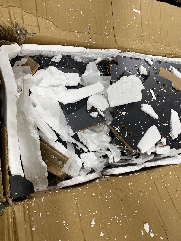 Photo 1 of Tribesigns 55 inches Executive Desk and 43" lateral File Cabinet, L-Shaped Computer Desk Home Office Furniture with Drawers and Storage Shelves, Office Table with Cabinet