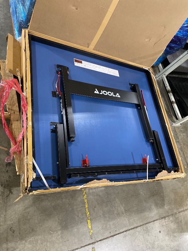 Photo 1 of JOOLA Inside 25mm Table Tennis Table with Net Set - Features 10-Min Assembly, Playback Mode, Compact Storage