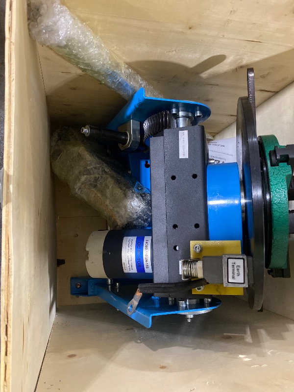 Photo 1 of VEVOR Rotary Welding Positioner 66LBS / 30KG, 0-90° Welding Positioning Turntable Table 1-12RPM 80W, with 12.4 Inch 3-Jaw Lathe Chuck  Welding Torch Stand Holder for Cutting, Grinding, Assembly