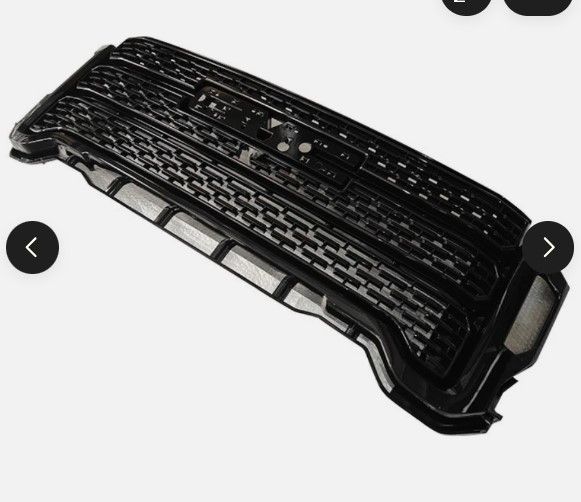 Photo 1 of Gloss Black Bumper Grille Denali Style For GMC Sierra 2500 HD/3500 HD 2020-2023