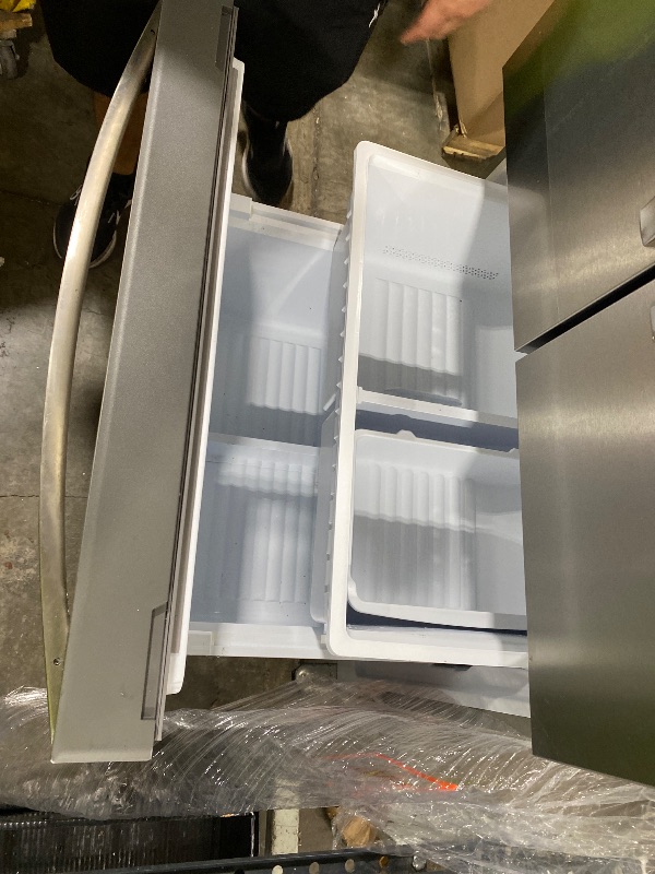 Photo 1 of Kenmore 4675525 30' French Door Refrigerator with Freezer - Accela Chill, Ice Maker, Adjustable Glass Shelves, ENERGY STAR Certified, 17.5 cu. ft. Capacity - Fingerprint Resistant Stainless Steel