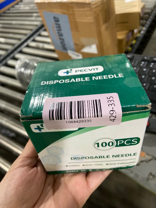 Photo 1 of 100Pack 25Ga 1 inch Needles(25mm) Luer Lock Lab Dispensing Accessories for Measuring,Refilling Inks