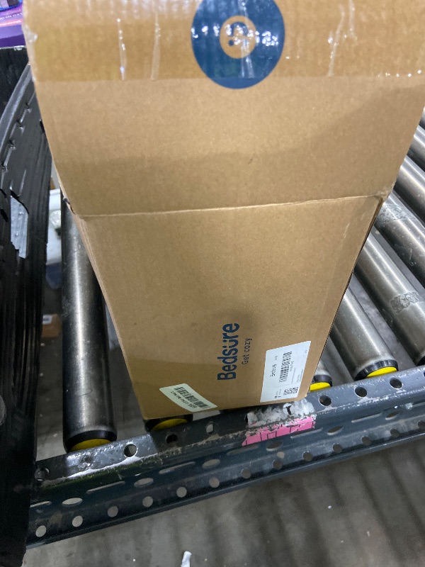 Photo 1 of Bedsure GentleSoft Sherpa Fleece Throw Blanket for Couch, Non-Heated, Thick & Warm Cozy Blanket for Winter, Soft Fuzzy Plush Throw Gifts for Women and Men, Grey, 50x60 Inches