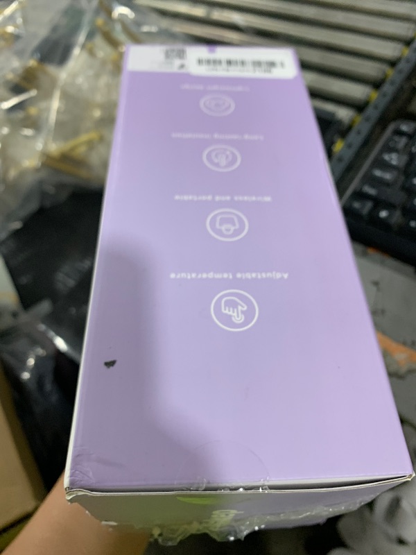 Photo 1 of Portable Bottle Warmer, Large 12oz Capacity with Dual Heating Modes for Breast Milk & Water, Smart Temperature Control, Long Battery Life, Bottle Warmer for Outdoor, Airplane & Car Travel, Pink