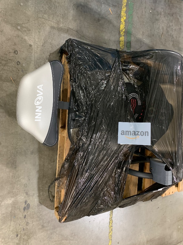 Photo 1 of INNOVA HEALTH AND FITNESS ITM5900 Advanced Heat and Massage Inversion Table, Gray/Black