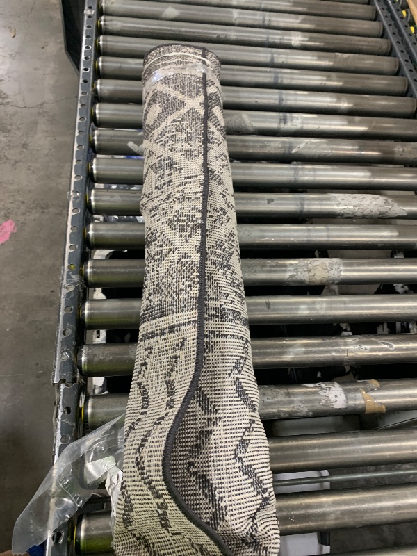 Photo 1 of Bohemian Area Rug Rectangle 6'7" x 9'