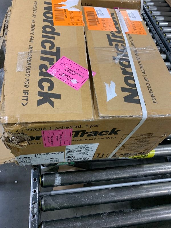 Photo 1 of Nordictrack 55 lb Select-a-Weight Dumbbell Pair