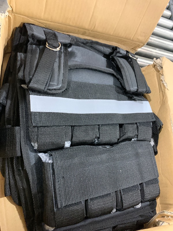 Photo 1 of Weighted Vest – Heavy Duty Rucking & Strength Training Vest with Removable Iron Weights, Adjustable 15–100lbs