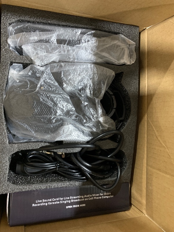 Photo 1 of V8max Podcast Equipment Bundle for 2, Voice Changer with BM-800 Podcast Microphone Bundle - Condenser Microphone Perfect for Podcasting, Recording, Singing, Streaming and Gaming