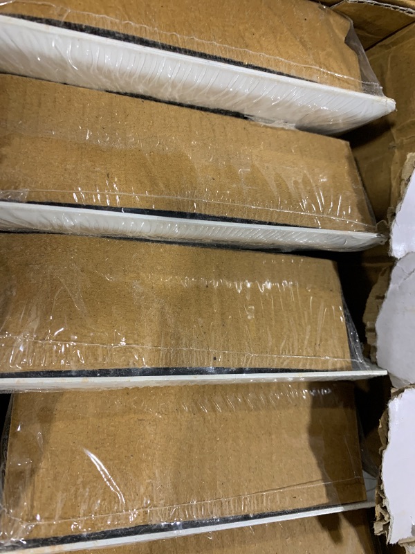 Photo 1 of Datanly 6 Pcs Metal 10 x 4 Inch (Interior Size) White Vent Cover Ceiling Register Decorative 3 Way Air Sidewall Ceiling Wall Vent Covers, Duct Air Cover, Grille Register for Home, Office