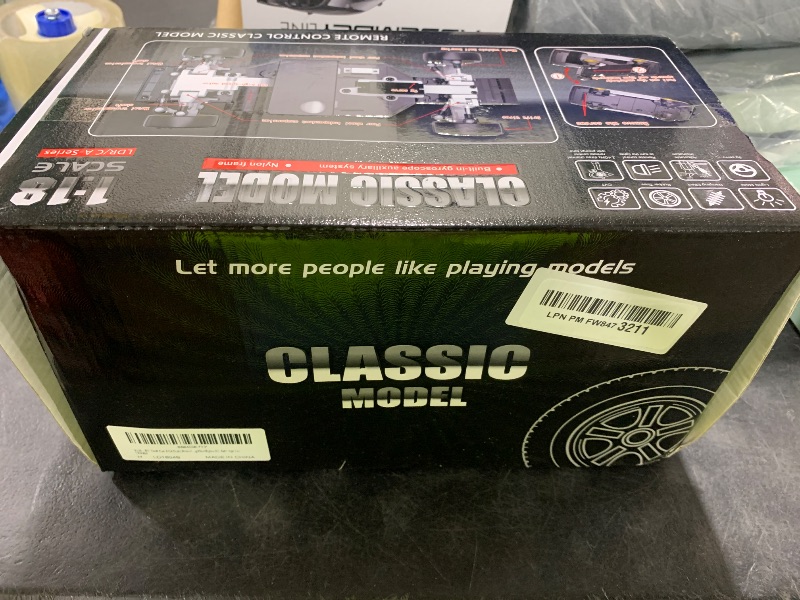 Photo 1 of HLSFWDRIVE RC Drift Car 1/18 Scale LDRC Drift Car with Gyro Hobby RC Car for Adult RWD Drifting 2.4 GHz Gyroscope Proportional Throttle Steering Metal Drive Shafts Blinking Headlights LD1804