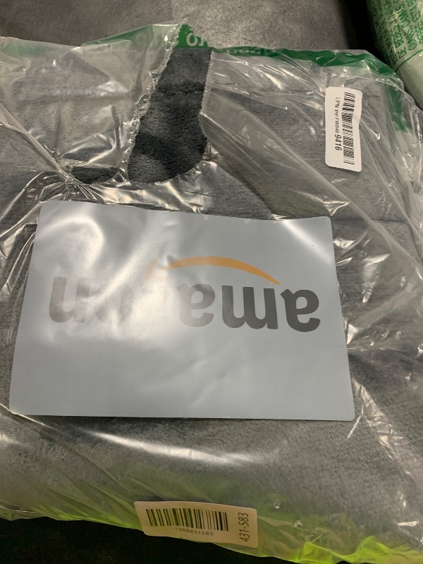 Photo 1 of Buganda Memory Foam Bath Mat, 30" x 20", Ultra Soft and Non-Slip Bathroom Rugs, Water Absorbent and Machine Washable Bath Rug for Bathroom, Shower, and Tub, Dark Grey