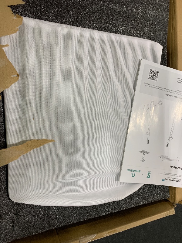 Photo 1 of SR SUN RISE 10 Inches All Metal Bathtub Faucet Set Shower System with Tub Spout Square Rain Shower Head and Handheld Combo Shower Fixtures, Modern Valve and Trim Kit, Matte Black