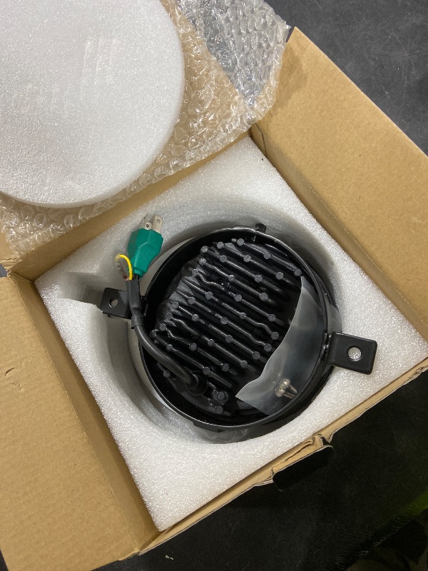 Photo 1 of Atubeix VTX led 5.75 inch Round LED motorcycle with Ring Mounting Bracket Fit for 2002-2009 compatible with Honda VTX 1300 & VTX 1800, Easy to Install (Chrome)