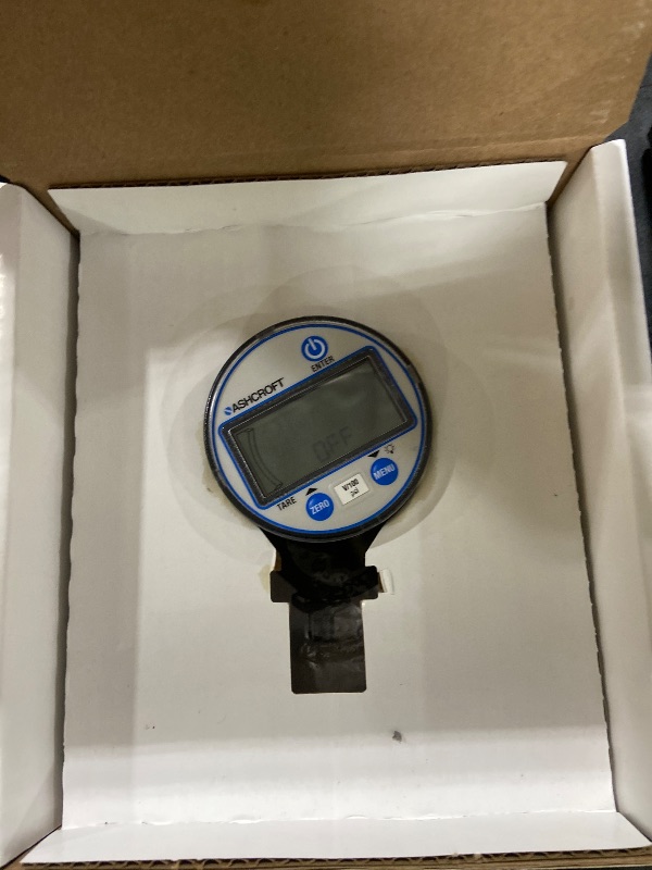 Photo 1 of Ashcroft Digital Compound Gauge w/Backlight, 30"Hg-100 psi