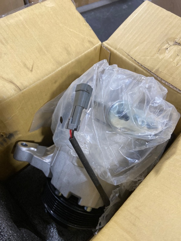 Photo 1 of Vyrautoly AC Compressor with A/C Clutch compatible with Chevrolet Impala/Malibu/Monte Carlo & For Mercedes-Benz C/E/CLS/SLK/ML/GLK & For Pontiac G6 Saturn Aura