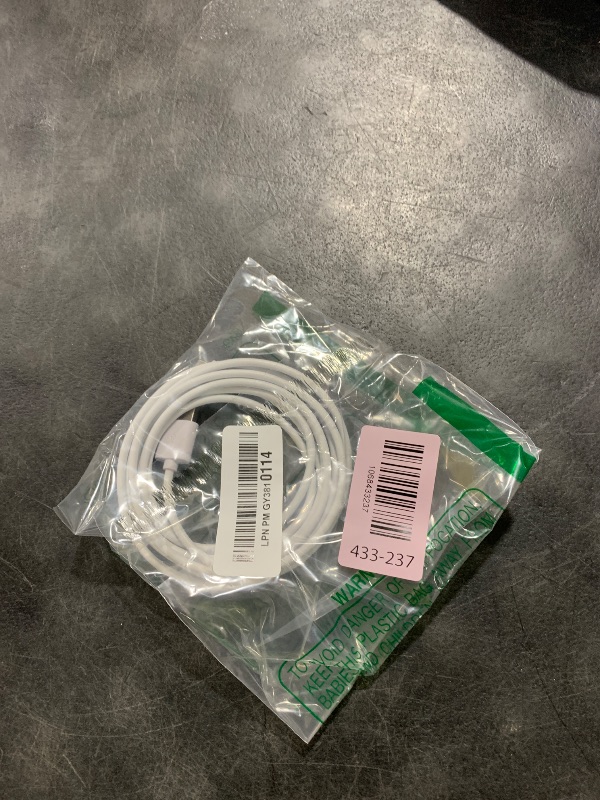 Photo 1 of FEIYIU USB Charger Charging Cable Cord Compatible for Ring Enabled Wi-Fi Video Doorbell (2020 Release) 2/3/3 Plus/4, Peephole Cam, Camera Battery Charging Cable(6.6ft White)