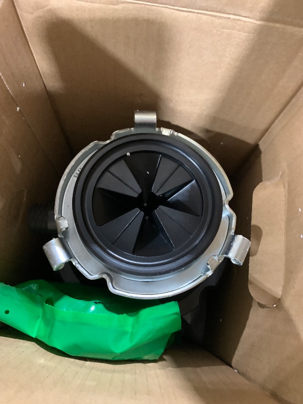 Photo 1 of InSinkErator Badger 5 Garbage Disposal, Standard Series 1/2 HP Continuous Feed Food Waste Disposer, Black, Set of 1