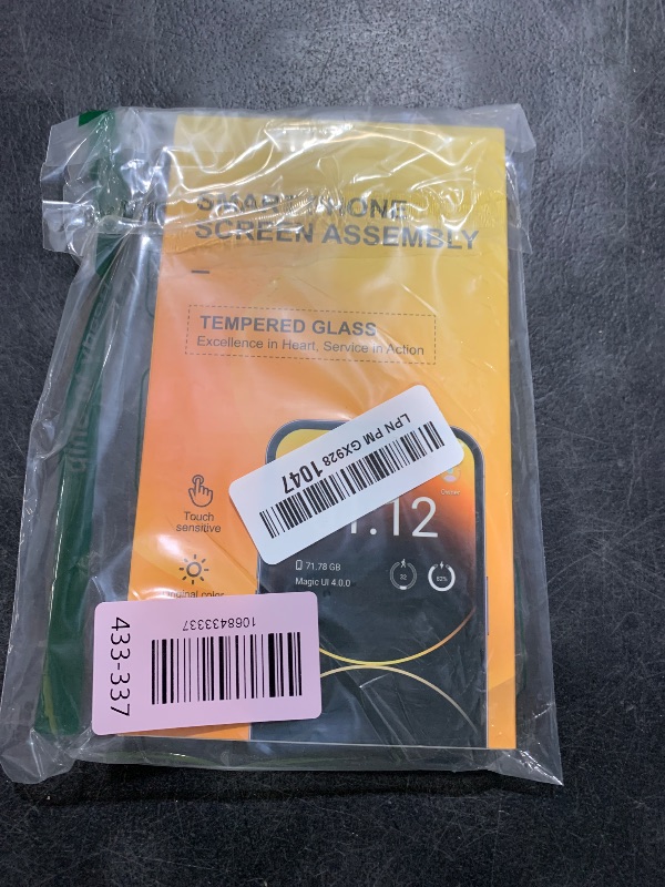 Photo 1 of for iPhone 12 PRO MAX Screen Replacement OLED 6.7 Inch [NOT LCD], 3D Touch Display Screen FHD Digitizer Assembly Compatible with A2342,A2410,A2411,A2412 with Waterproof Adhesive, Repair Tools Kit