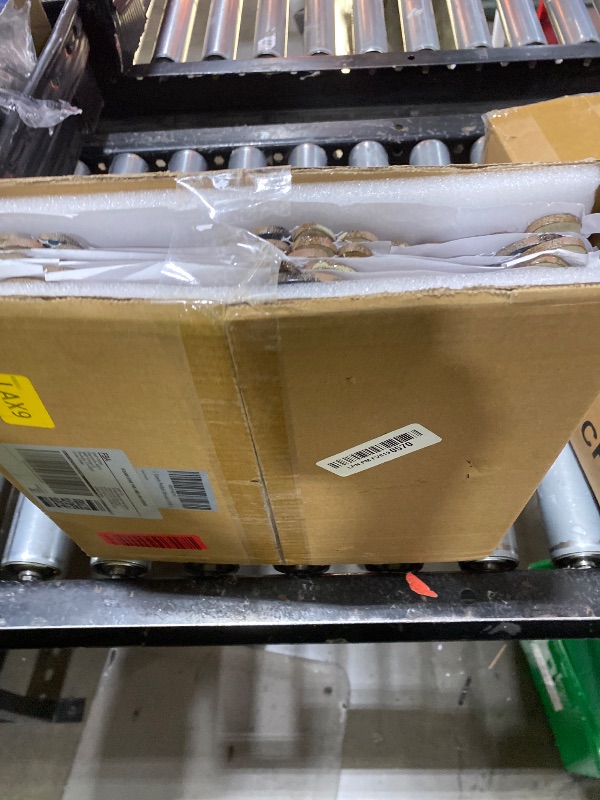 Photo 1 of Elephantile Pebble Tile for Shower Floor Brown Blue Pebbles Mosaic Tiles for Bathroom Floor [Set of 5 Sheets]