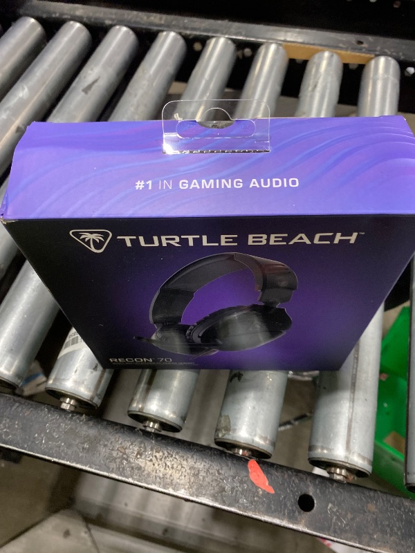 Photo 1 of Turtle Beach Recon 70 Multiplatform Gaming Headset for PC, PS5, PS4, Xbox Series X|S, Xbox One, & Mobile w/ 3.5mm Wired Connection - Flip-to-Mute Mic, 40mm Speakers, Lightweight Design, Black